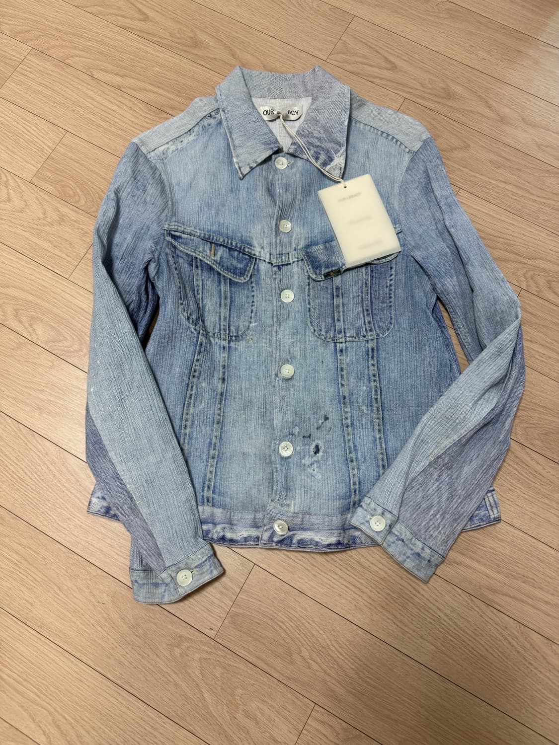 46)아워레가시 리버스 디지털 로데오 셔츠 상품이미지1