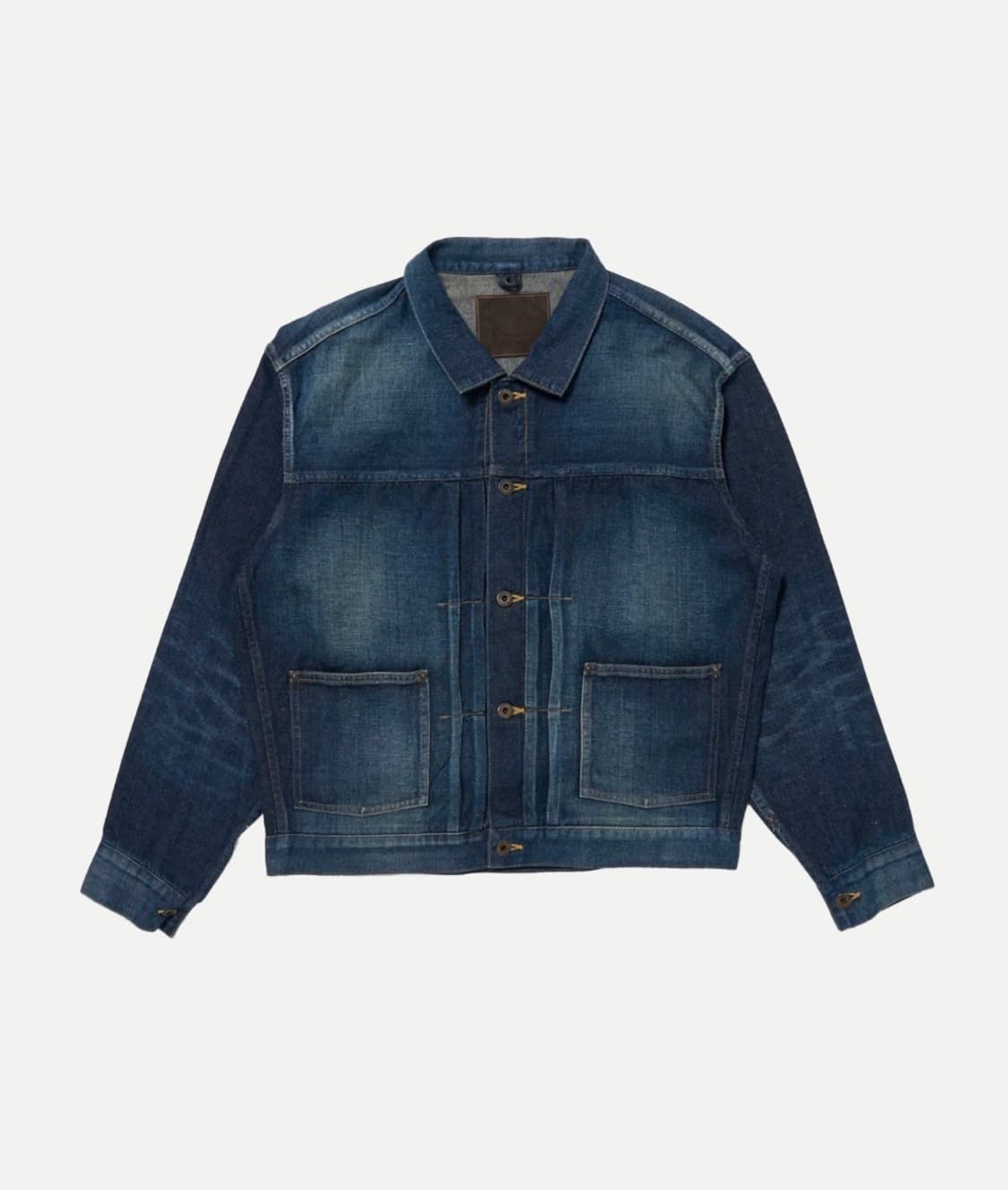 [40] 타이가 타카하시 Lot 714 데님 자켓 데미지드 인디고 상품이미지2