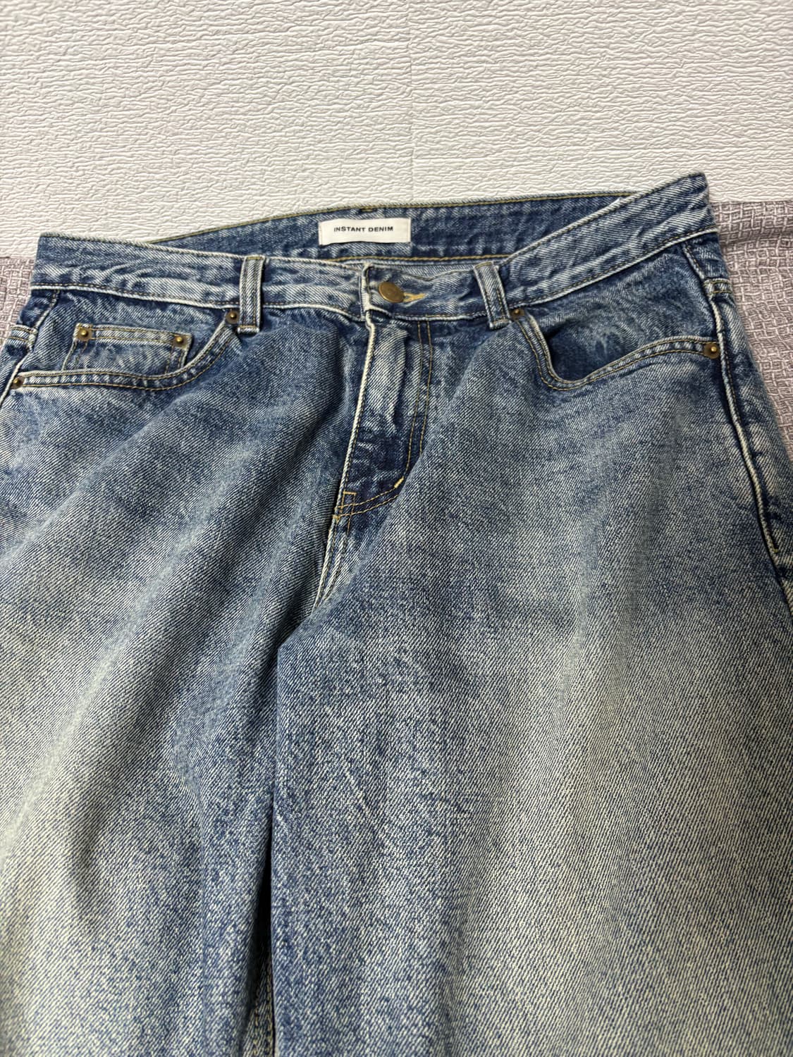 브랜디드 데님팬츠 상품이미지4