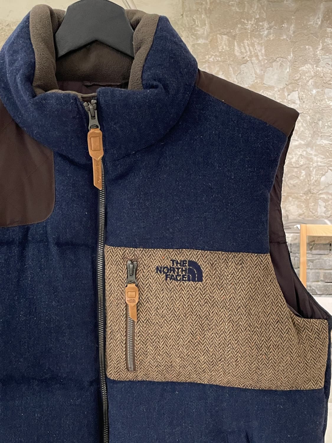 노스페이스 네이비 구스 다운 푸퍼 베스트 상품이미지3