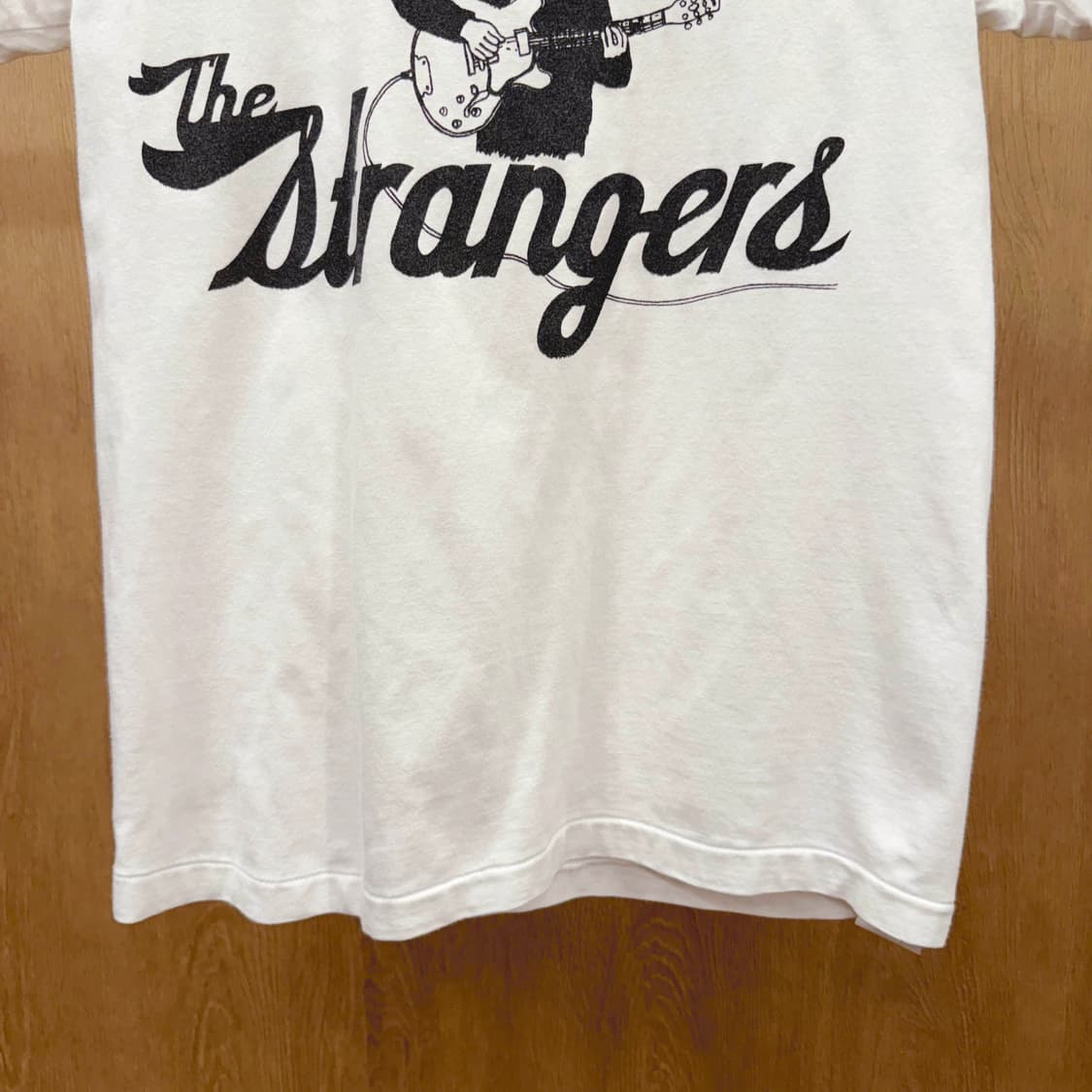 폴스미스 코튼 반팔 티셔츠 더 스트레인저스 프린팅 디테일 화이트 상품이미지5