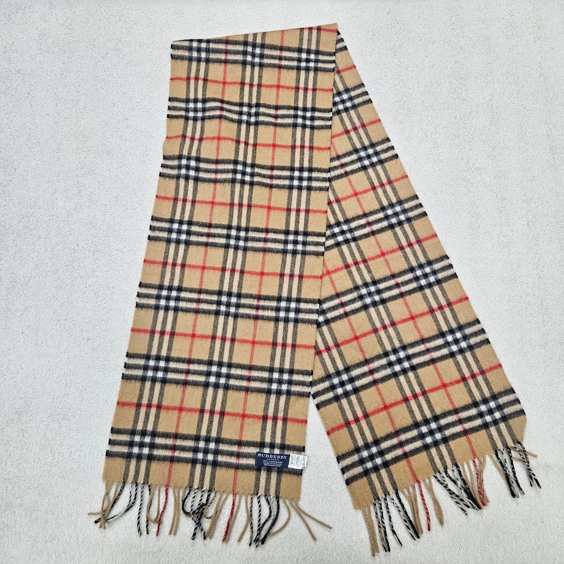 버버리 캐시미어 머플러 국택 상품이미지4