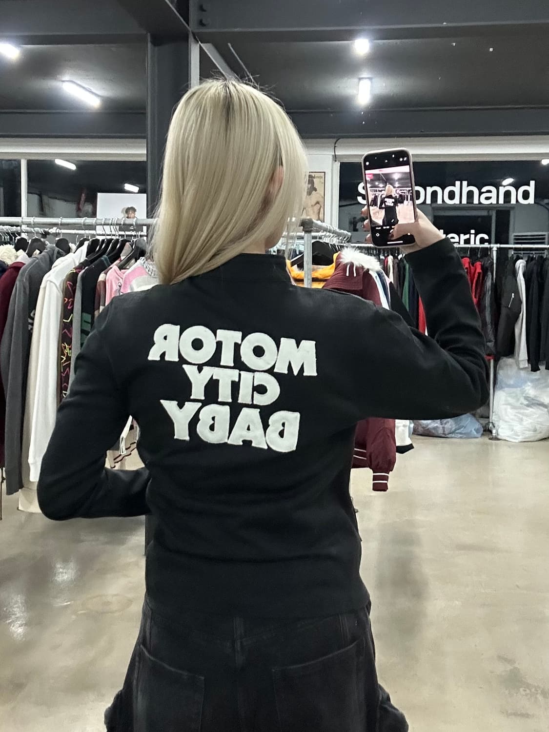 히스테릭 글래머 모터시티 져지 자켓 상품이미지3