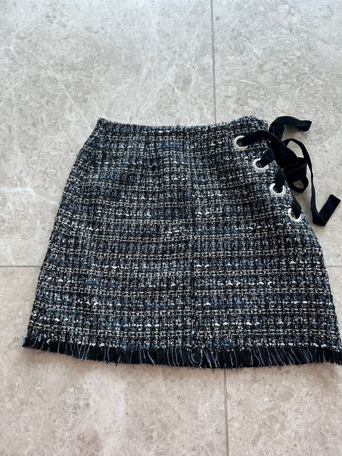 일본 트위드 스커트 상품이미지2