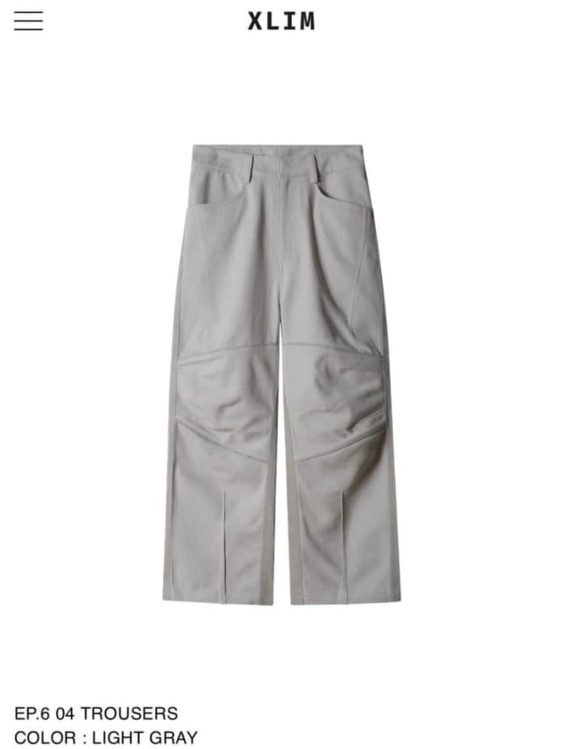 [L] xilm ep6 04 팬츠 바지 상품이미지1