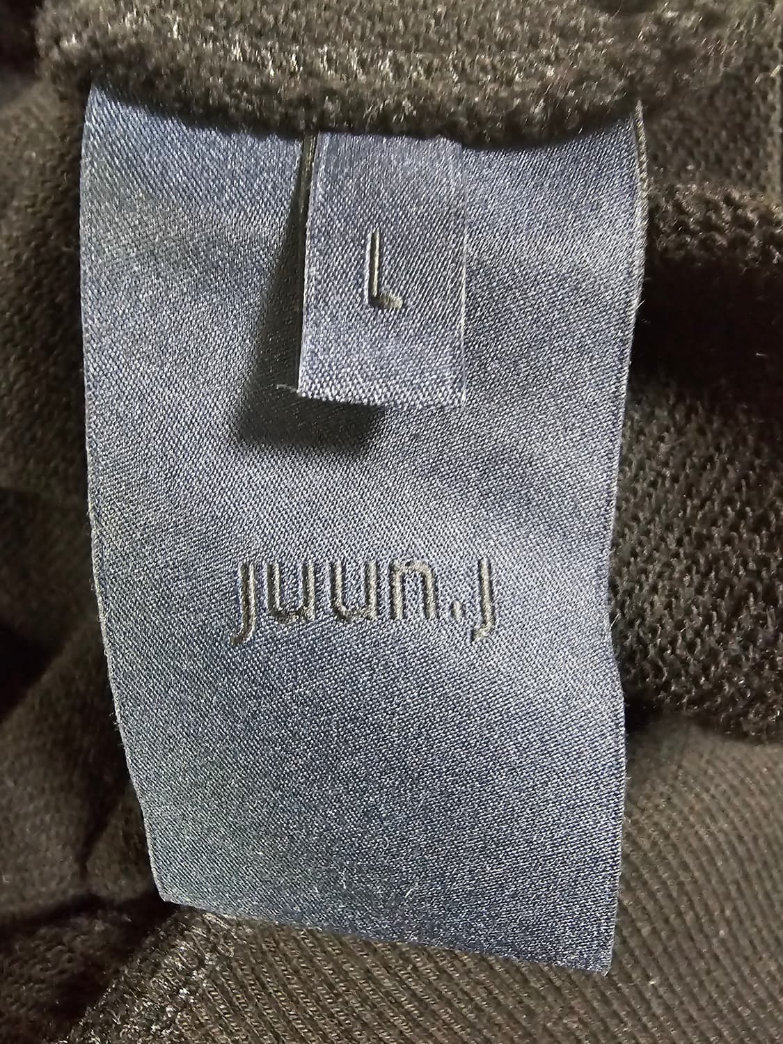 준지 juun.j Symmetry 맨투맨 블랙 L 상품이미지5