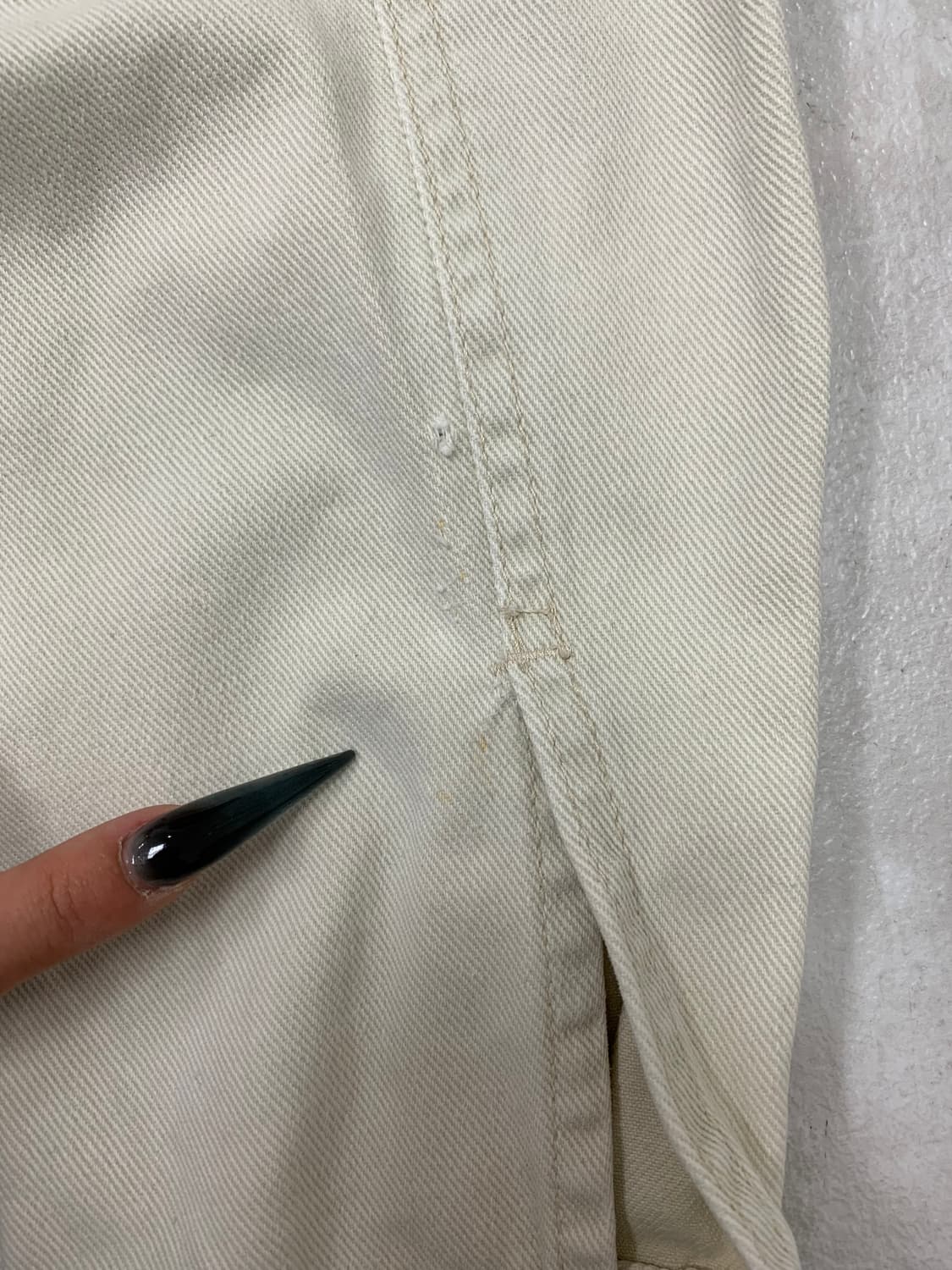 크림색 면자켓 #213 상품이미지9