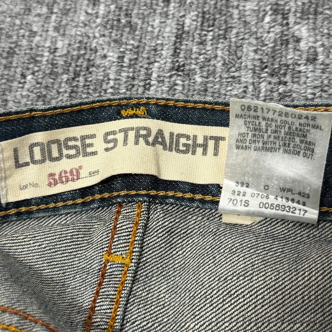 빈티지 리바이스 569 | 상태 좋음 상품이미지9