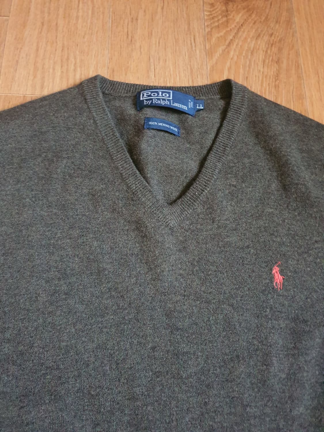 폴로 메리노울 니트베스트  상품이미지2