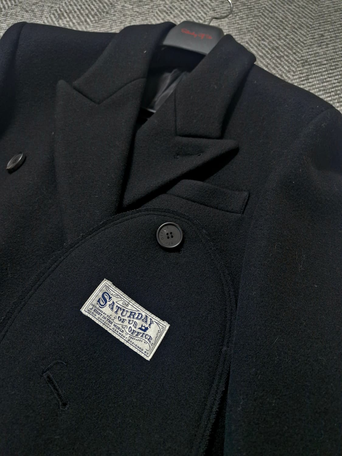 (민트급) STU 21FW 패치 코트M 상품이미지2