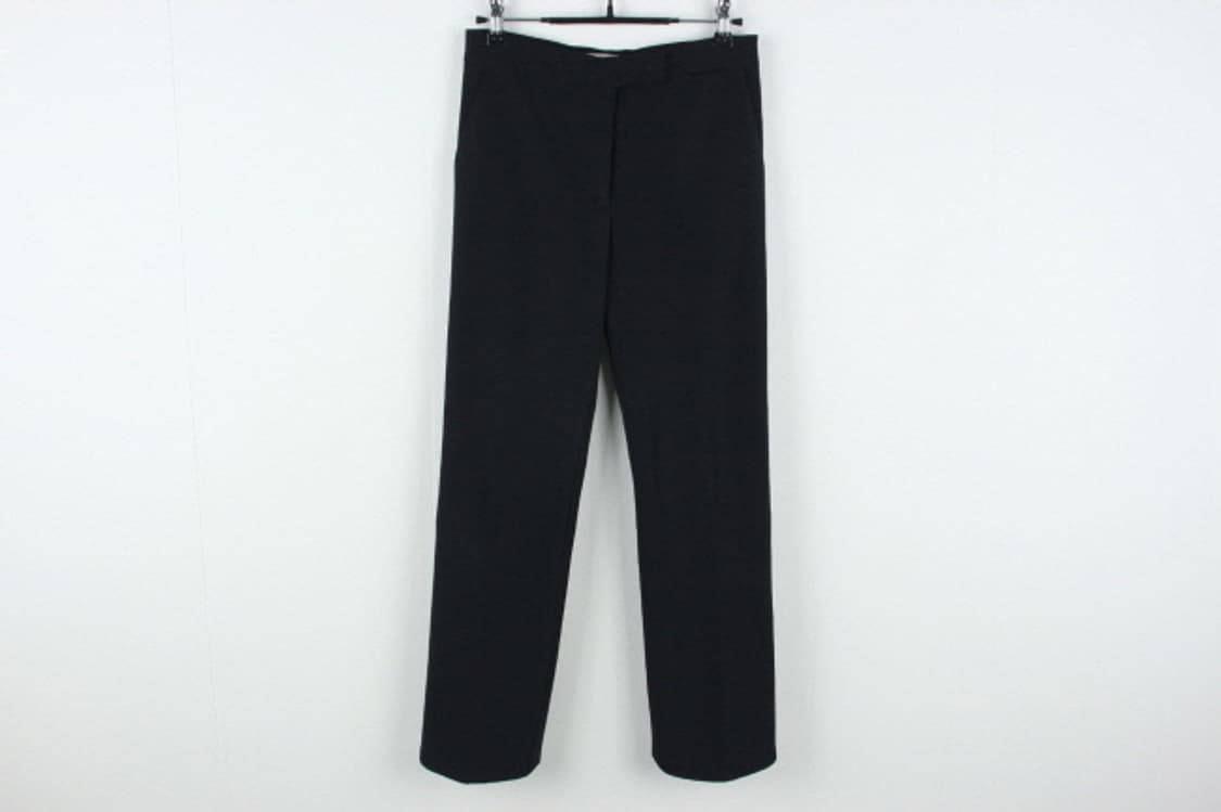 PRADA 미니멀 검정 슬랙스 상품이미지1