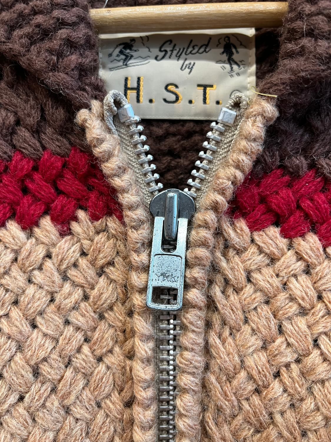 HST 울 코위찬 니트집업 상품이미지5