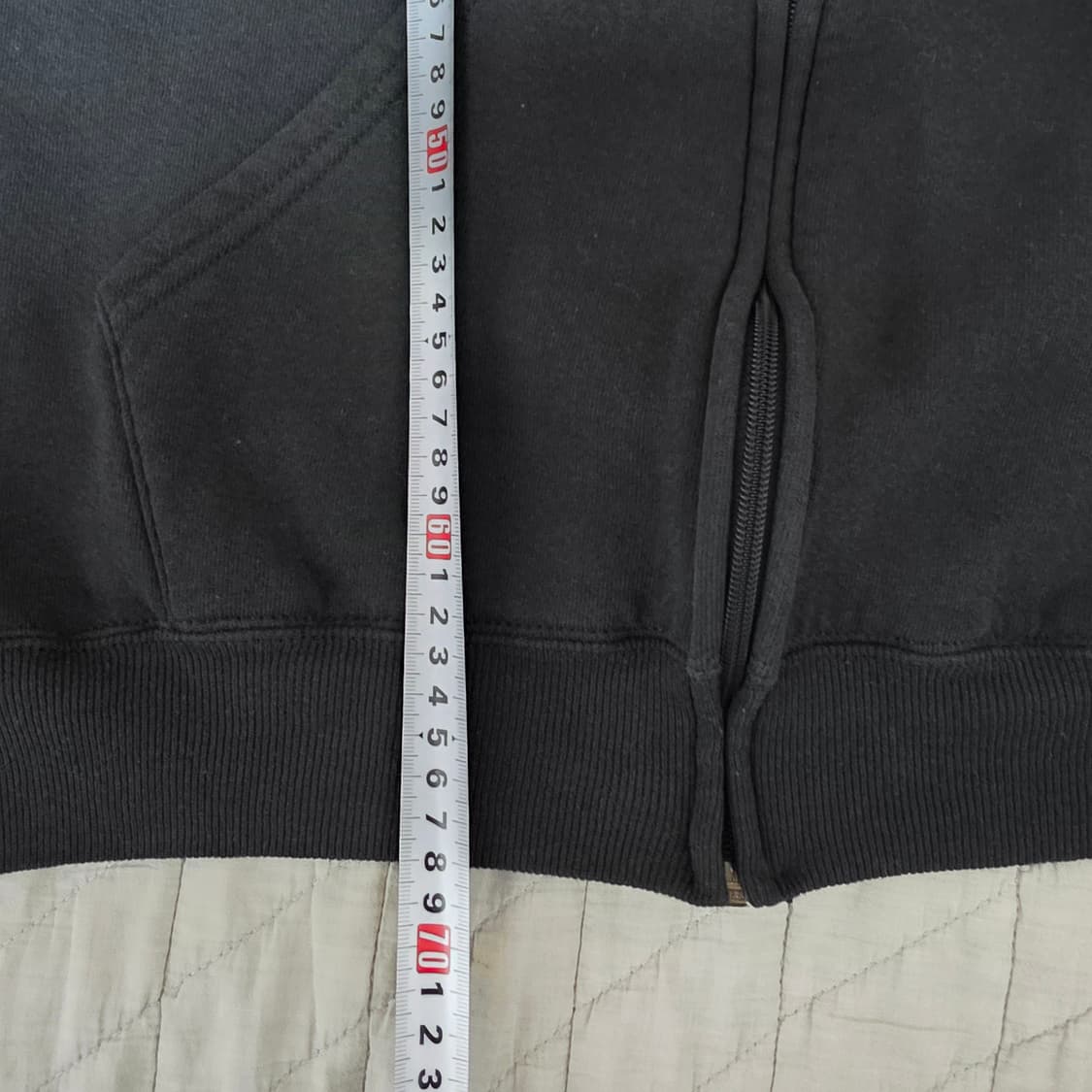 [XL] 90s USA 빈티지 러셀 애슬레틱 후드집업 블랙 나이스 페이딩 상품이미지8