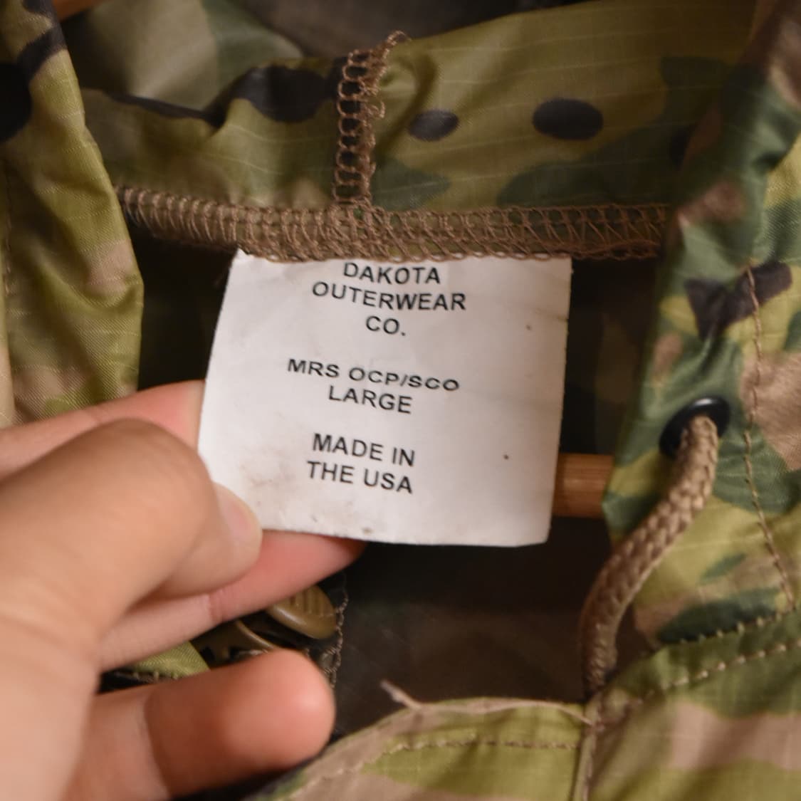 US Military Multicam Rain Jacket 상품이미지4