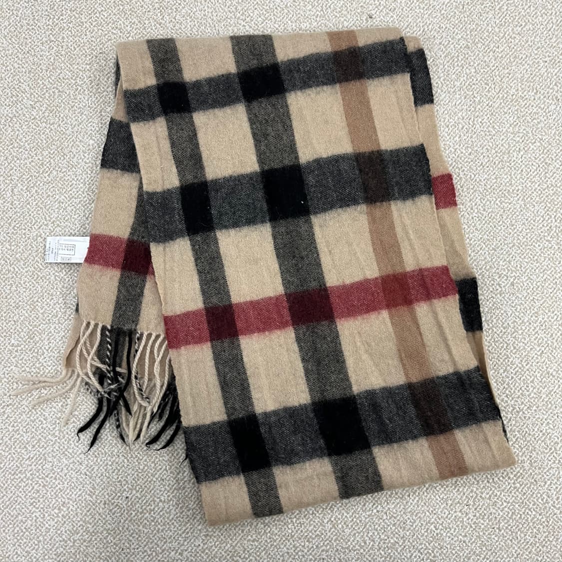 실측확인 닥스 캐시미어 머플러 목도리 0128M 상품이미지2