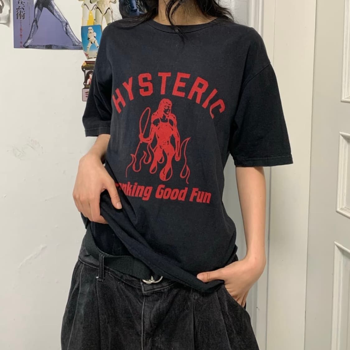 히스테릭 글래머 Spanking Good Fun 티셔츠 상품이미지1