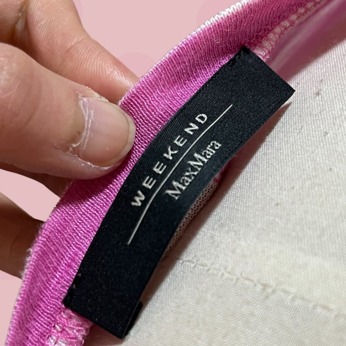 일본 애니st 빈티지 핑크 스트라이프 티셔츠 상품이미지5