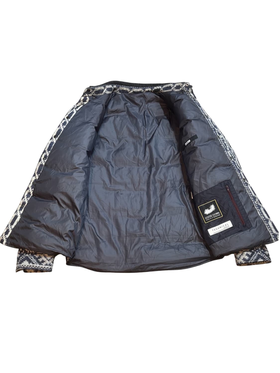 시스템 옴므 울카라 경량 구스 다운 셔켓 상품이미지3