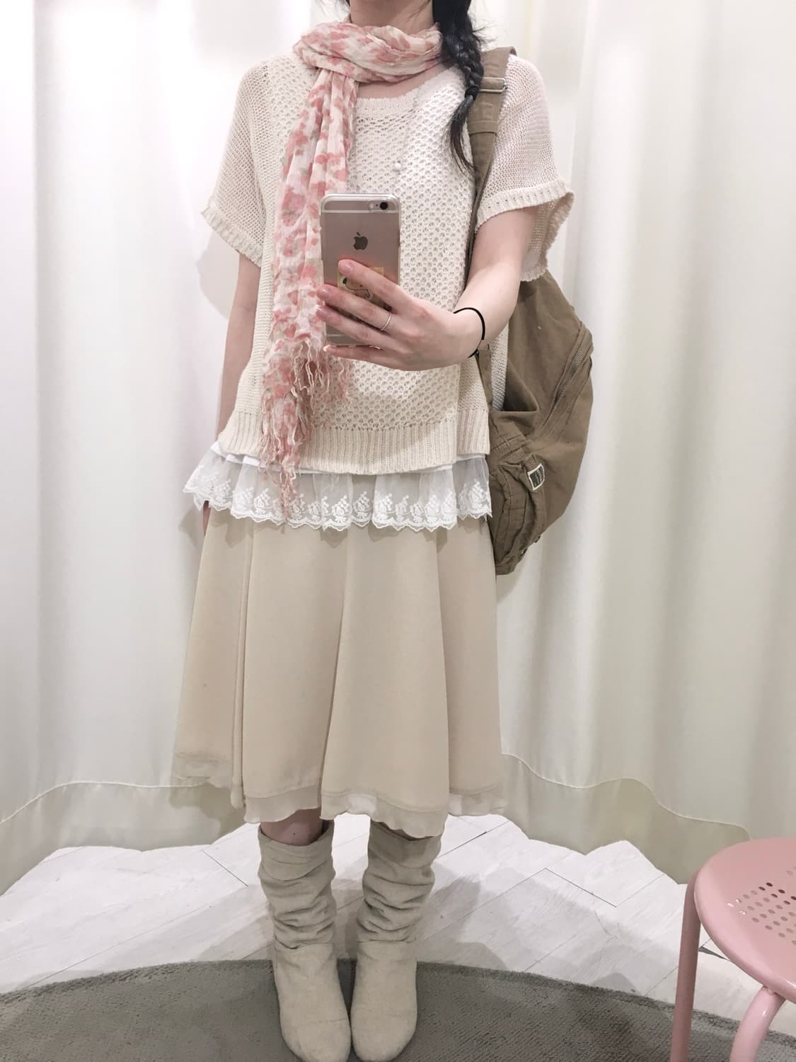 X.more layered skirt 상품이미지3