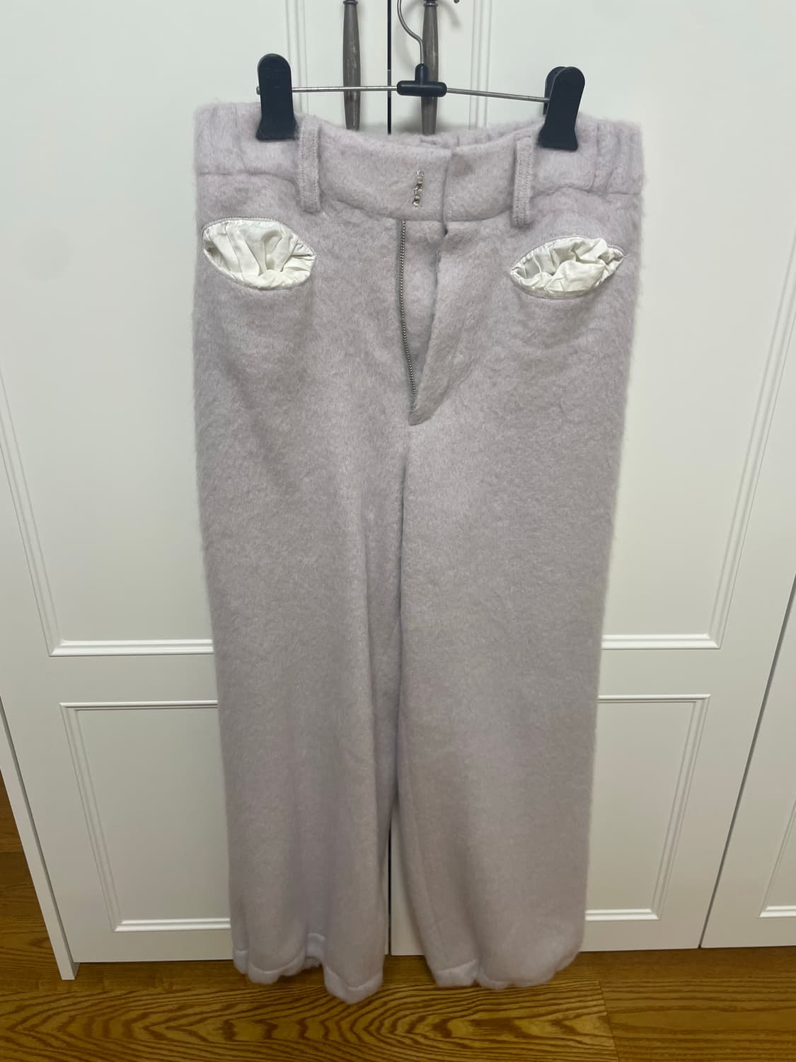 샵페어리 헤어리 울 맥시 팬츠 상품이미지2