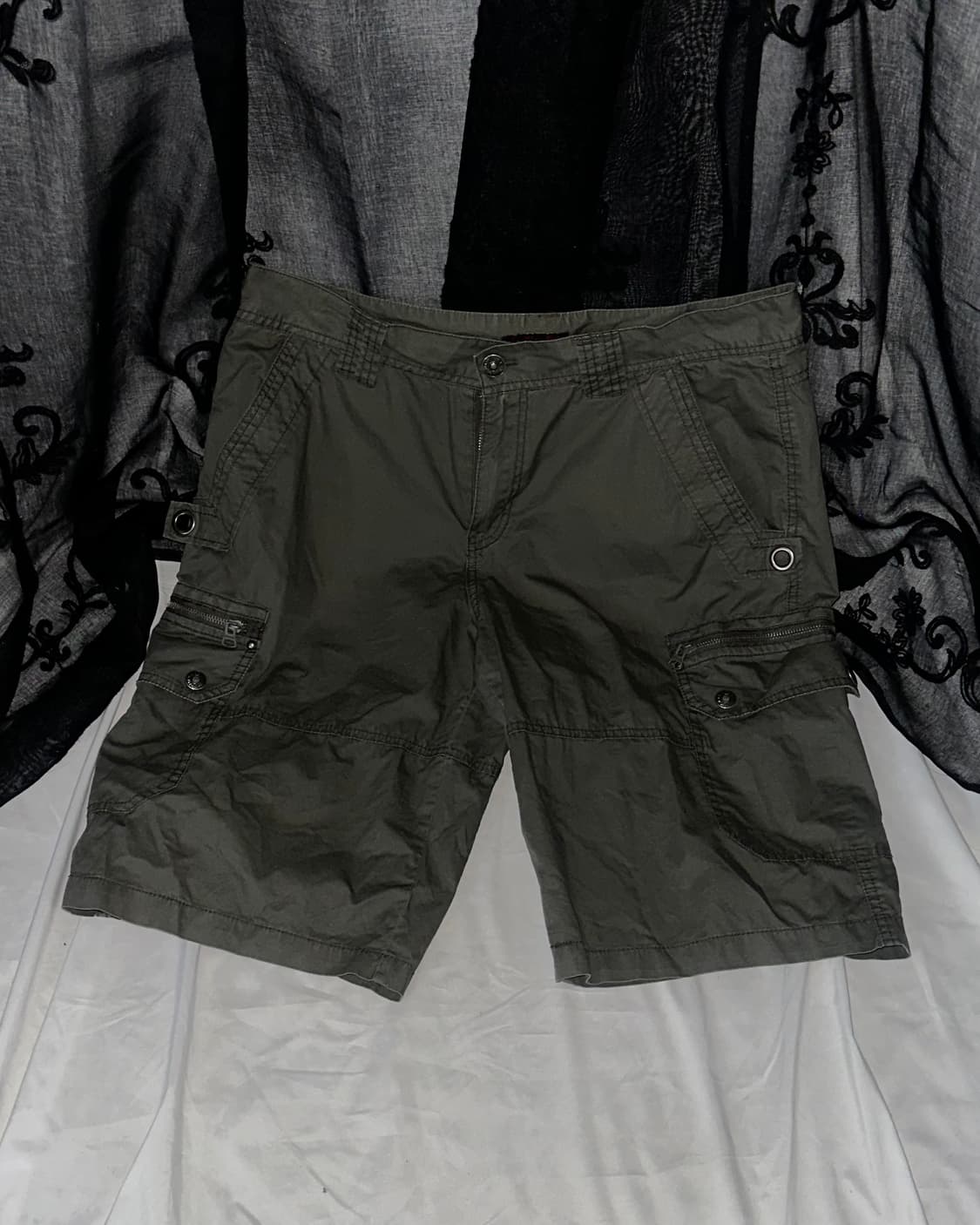 khaki cargo shorts 상품이미지2