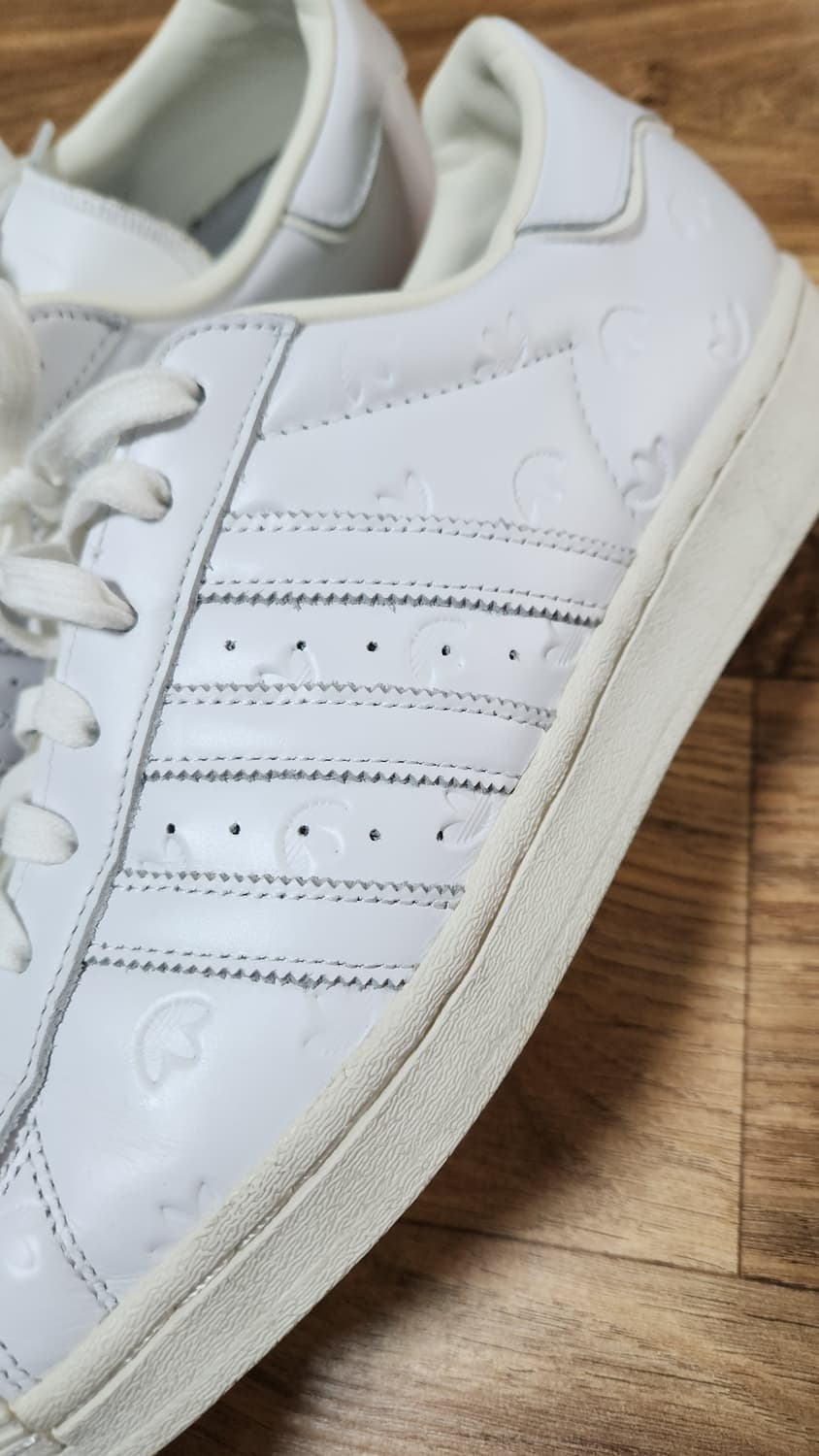 # 아디다스 슈퍼스타 클라우드 화이트 오프 화이트 270급처 상품이미지6