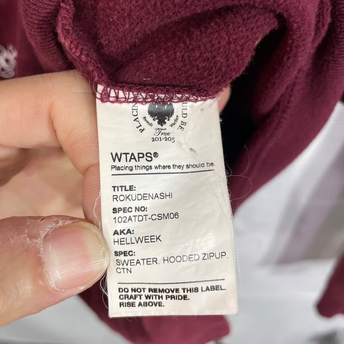 더블탭스 투웨이 후드집업 상품이미지7