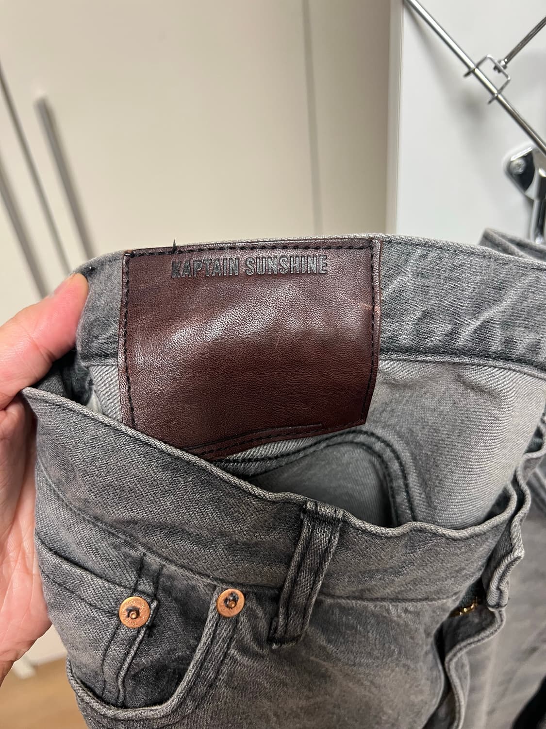 캡틴선샤인 5P zipper front denim 상품이미지3