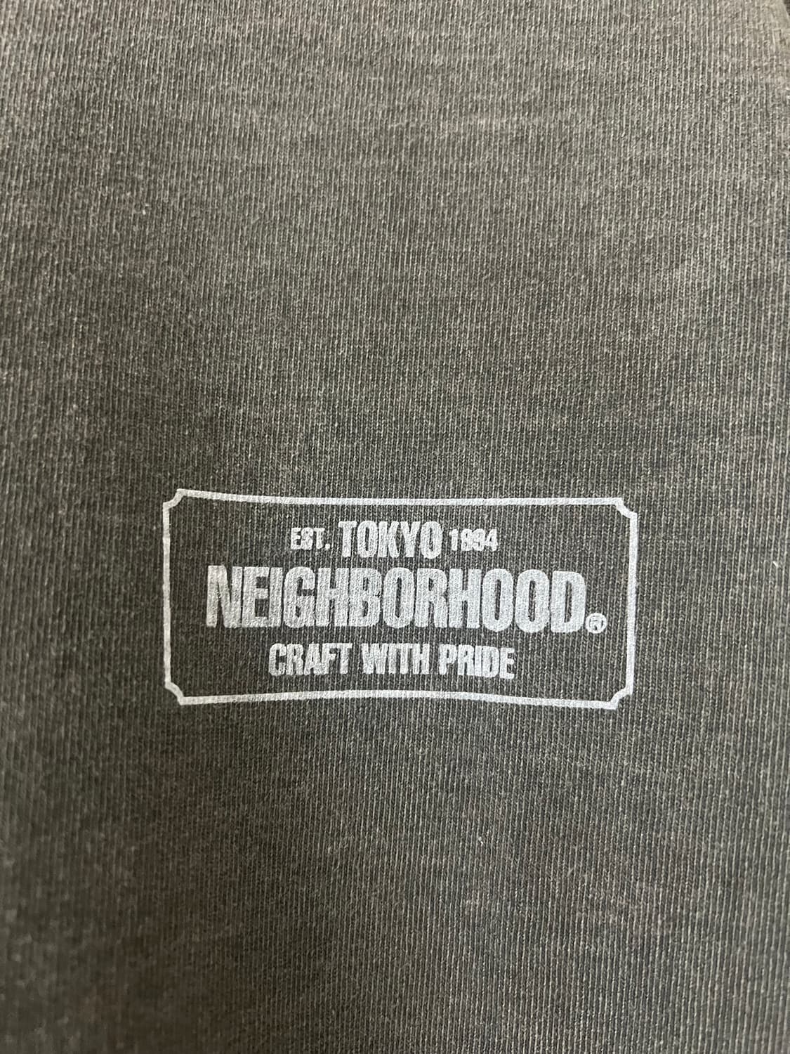 네이버후드 피그먼트다이드 긴팔티 105 상품이미지4