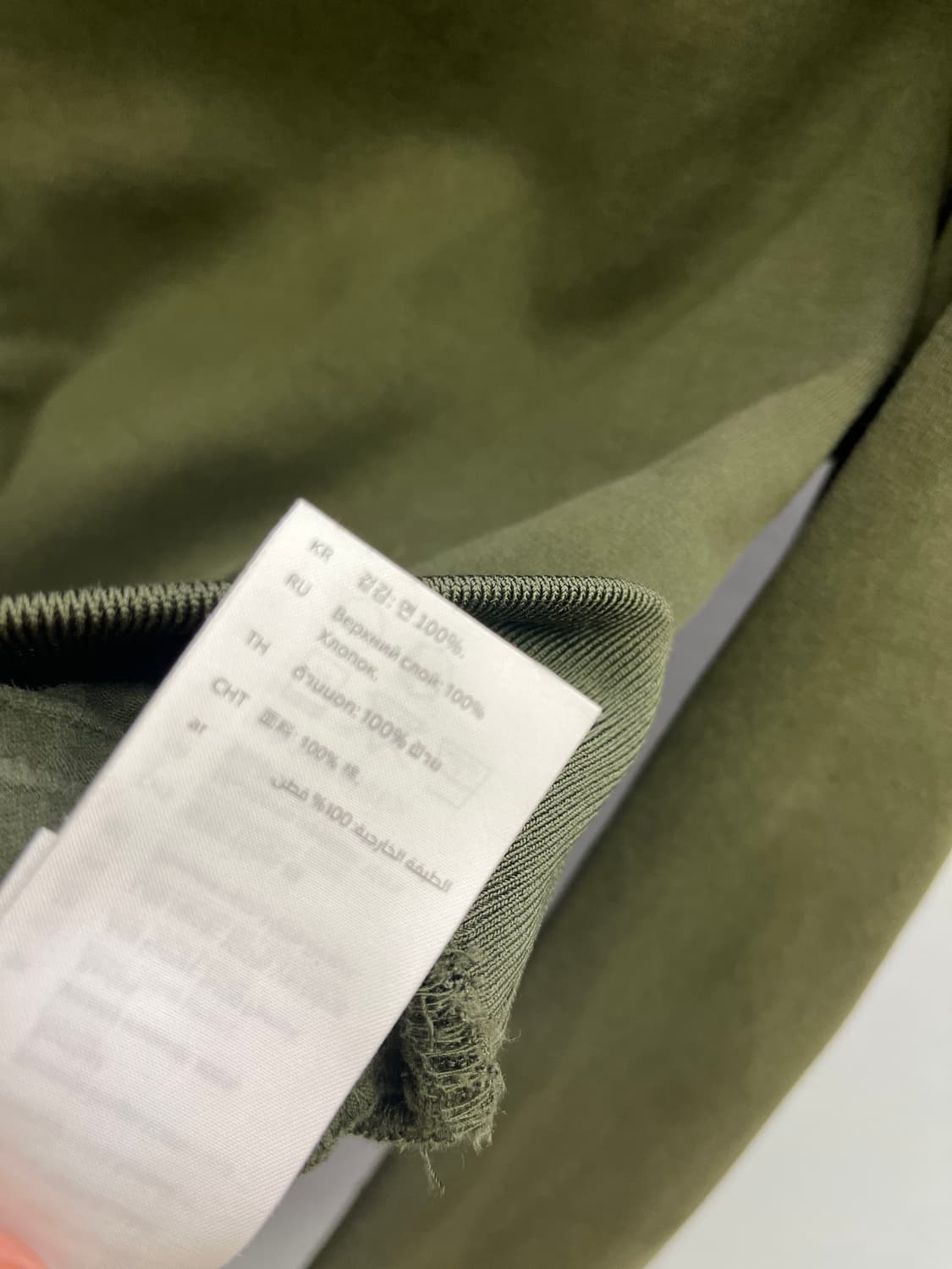 COS 코스 코튼 집업 자켓 상품이미지8