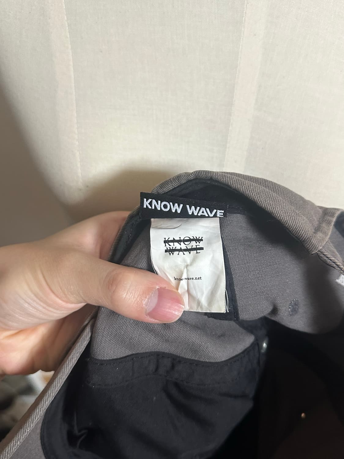 Know wave 볼캡 상품이미지5