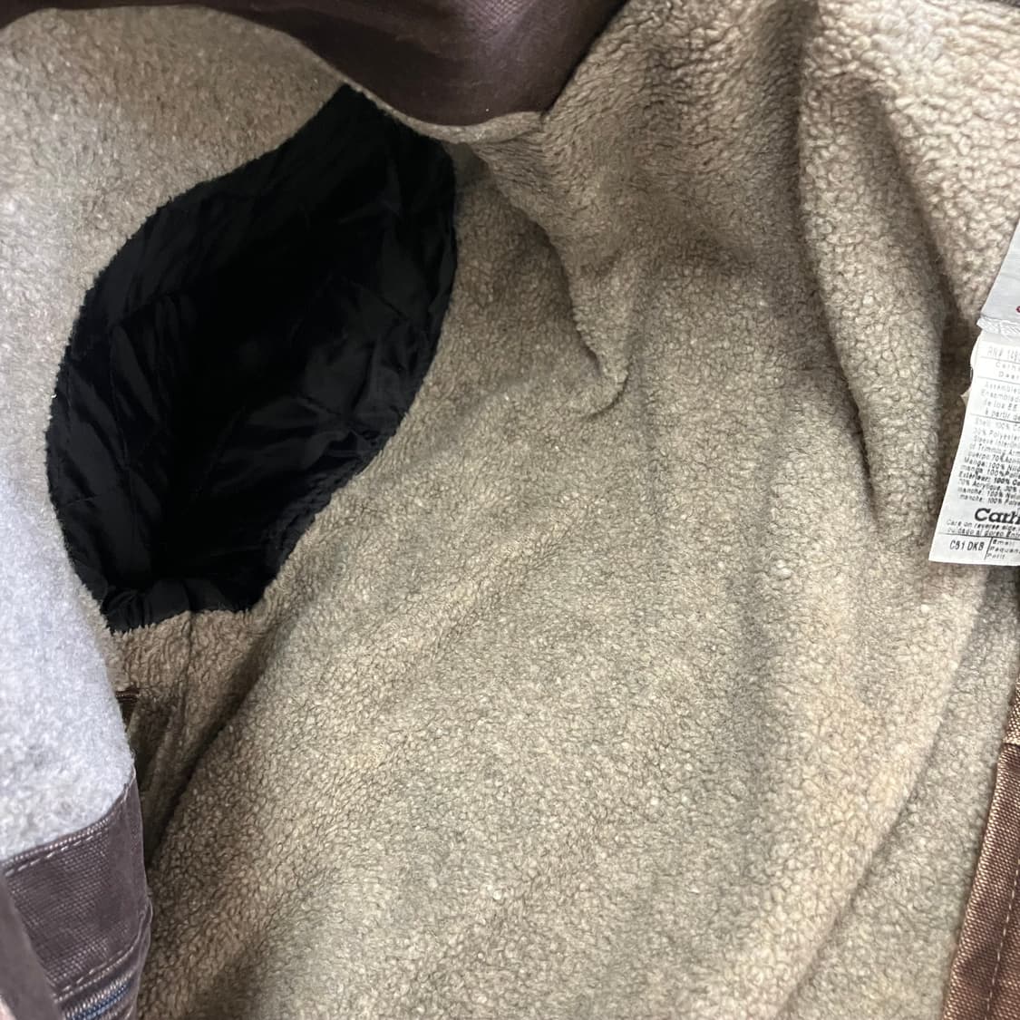 N162 칼하트 자켓 c61 dkb 브라운 상품이미지8