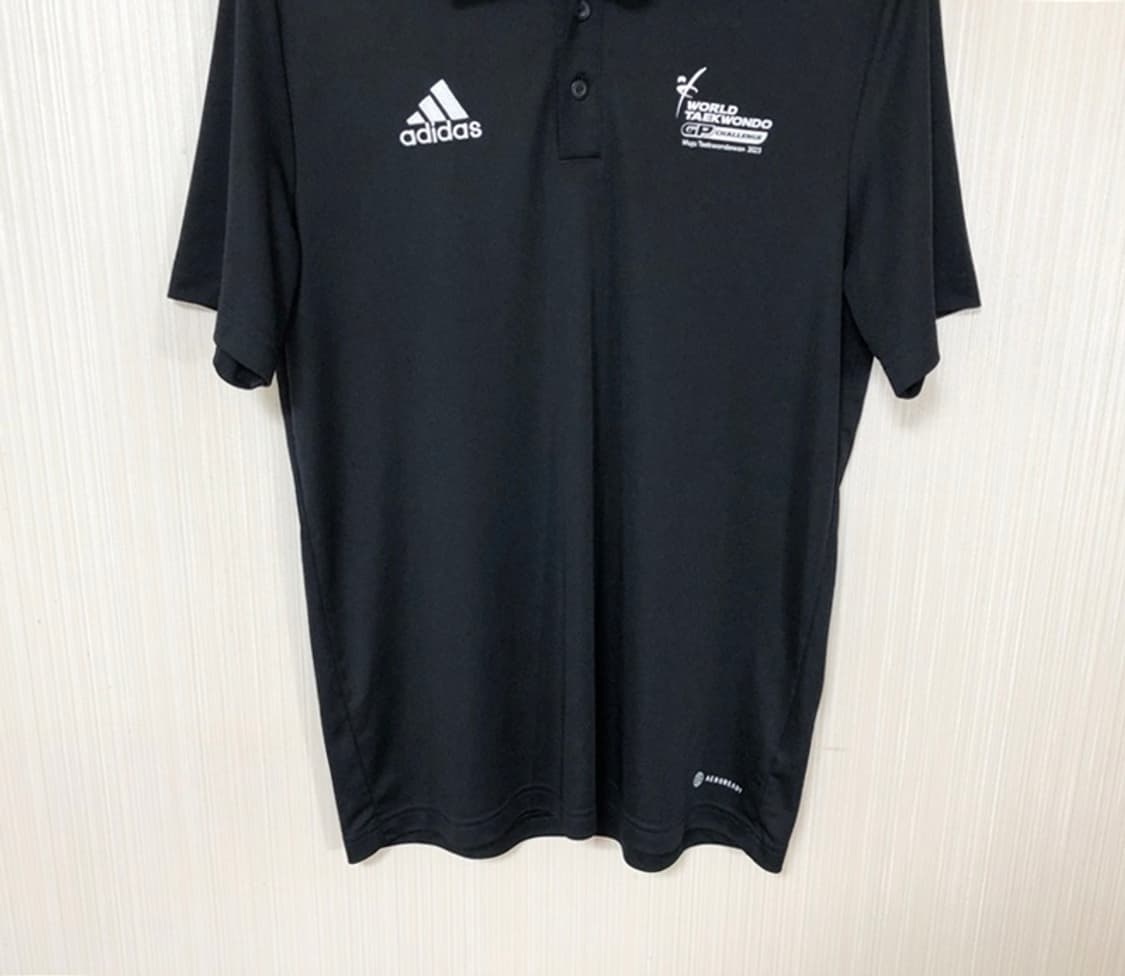 아디다스 2023 무주 태권도원 세계태권도 그랑프리 챌린지 폴로티셔츠 L 상품이미지3