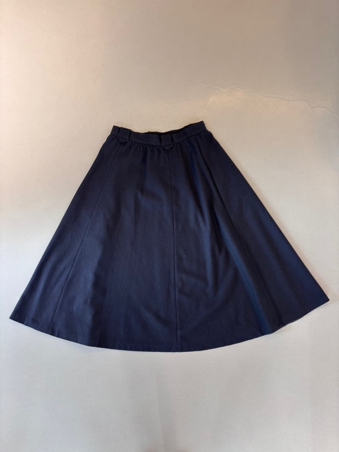 Vintage Plit Wool Skirt 상품이미지6