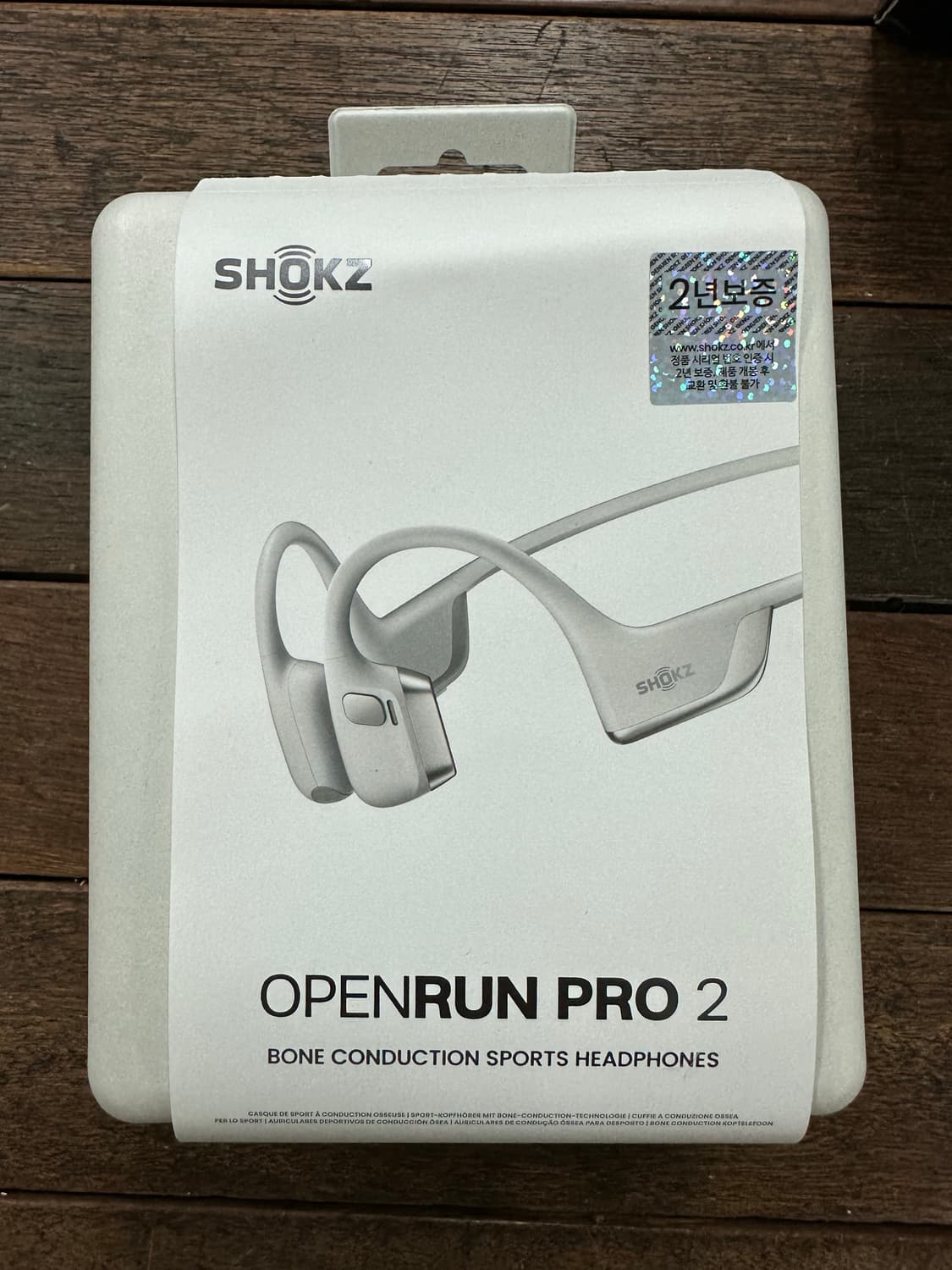 shokz 샥즈 오픈런 프로 2 S820 골전도 이어폰 실버 신품 상품이미지1