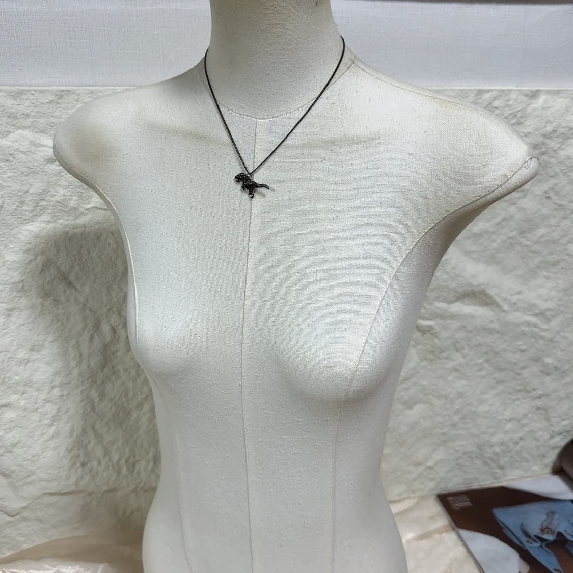 빈티지 고딕  드래곤 쿠바체인 목걸이 상품이미지1