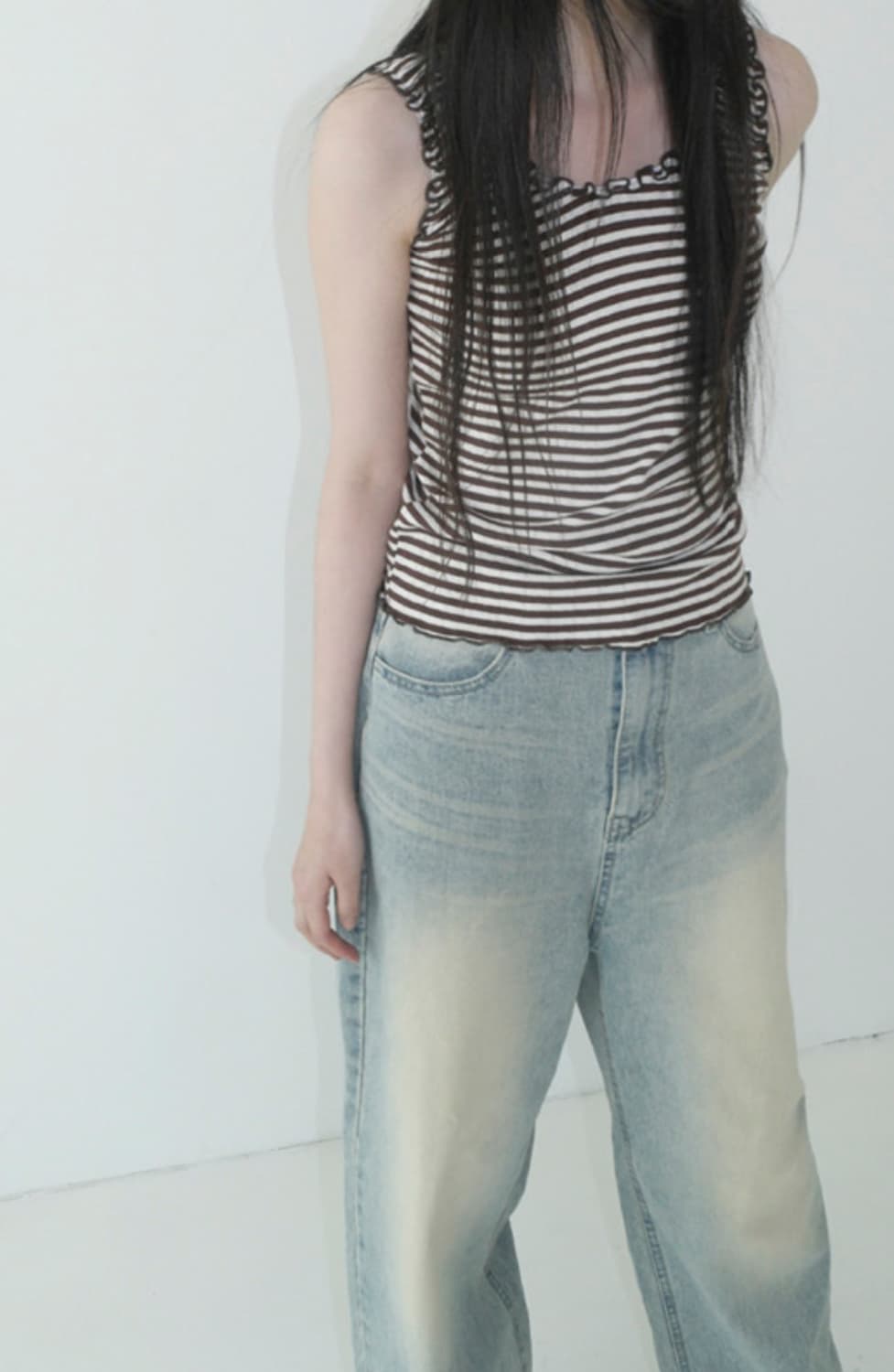 에프터먼데이 로아 LOA 애프터 워싱 진 L 상품이미지4