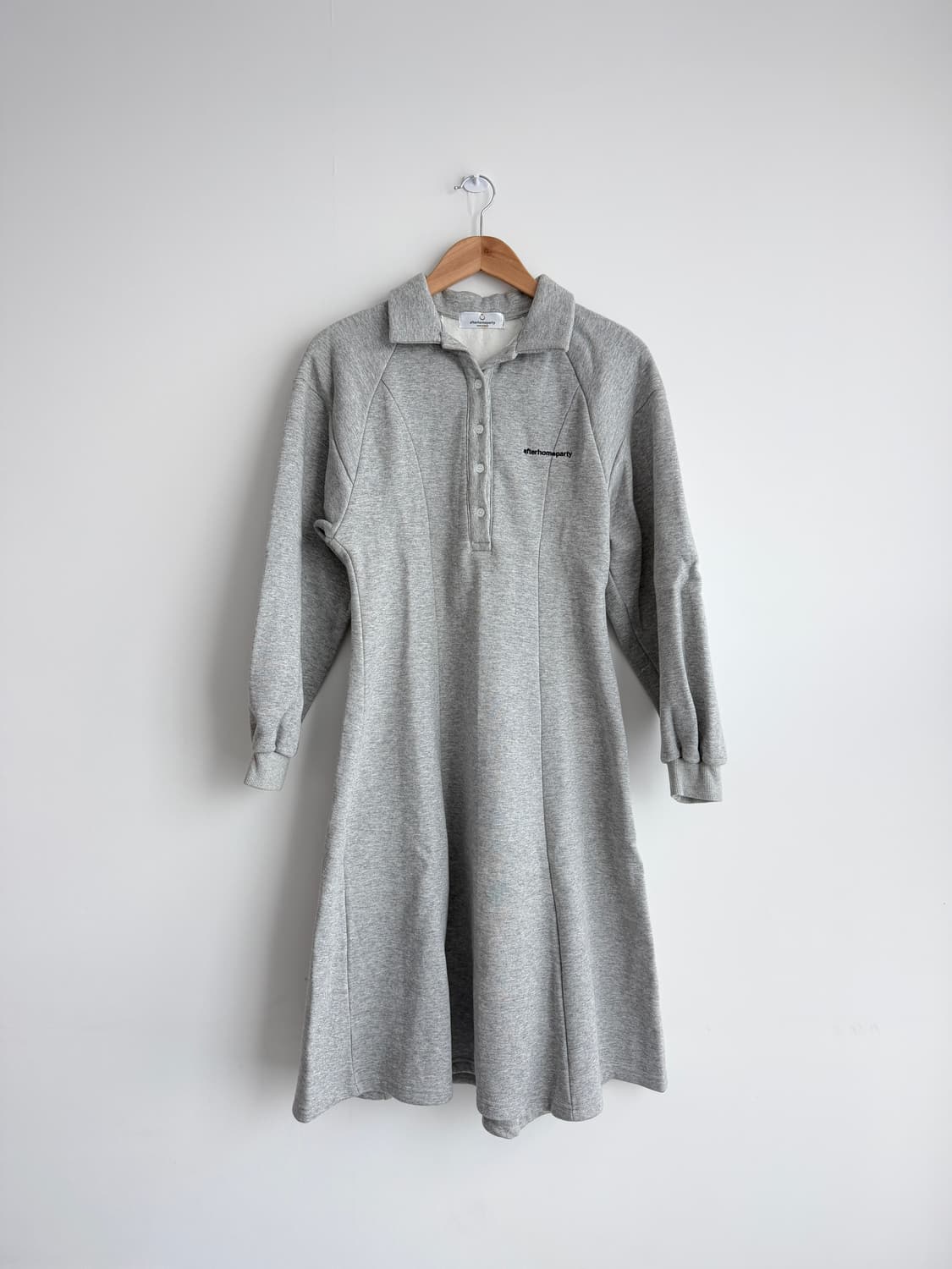 [애프터홈파티] 기모 롱드레스 기모원피스 롱원피스 상품이미지4