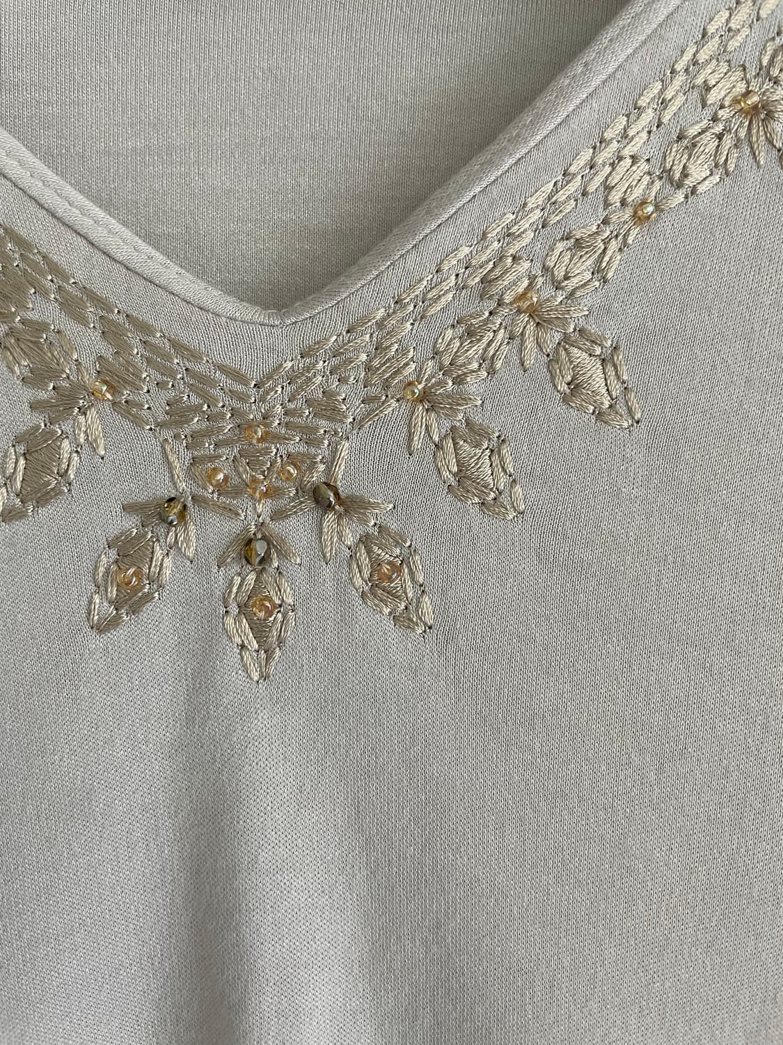 자수 모리걸 에스닉 페어리 하구미 뮤트 탑 상품이미지3