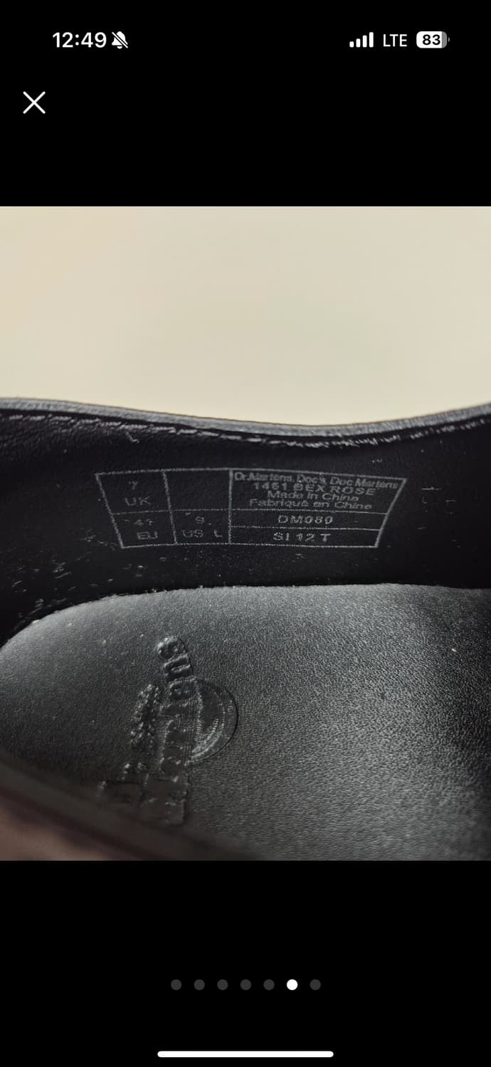 닥터마틴 1461 벡스 로즈 260 상품이미지4