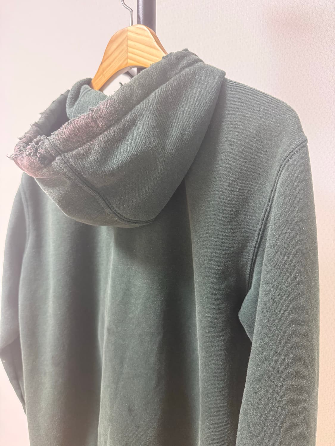 빈티지 칼하트 카키 후드(기모) 상품이미지8