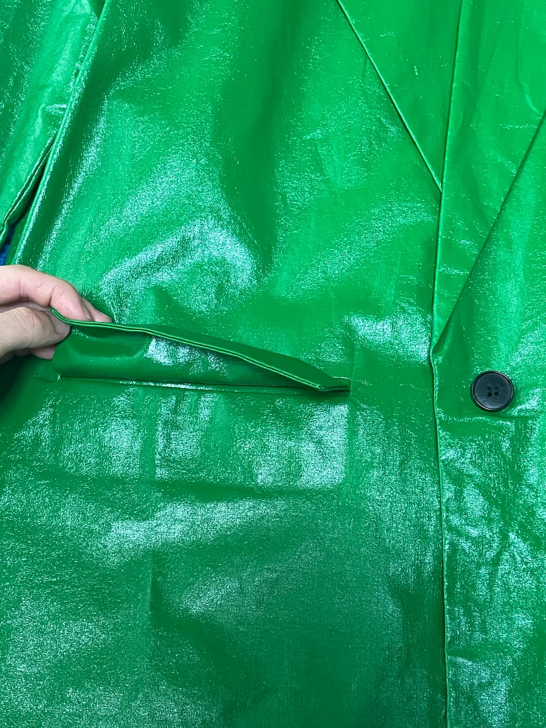 탑샵(Topshop) 비비드 그린 블레이저 자켓 상품이미지4