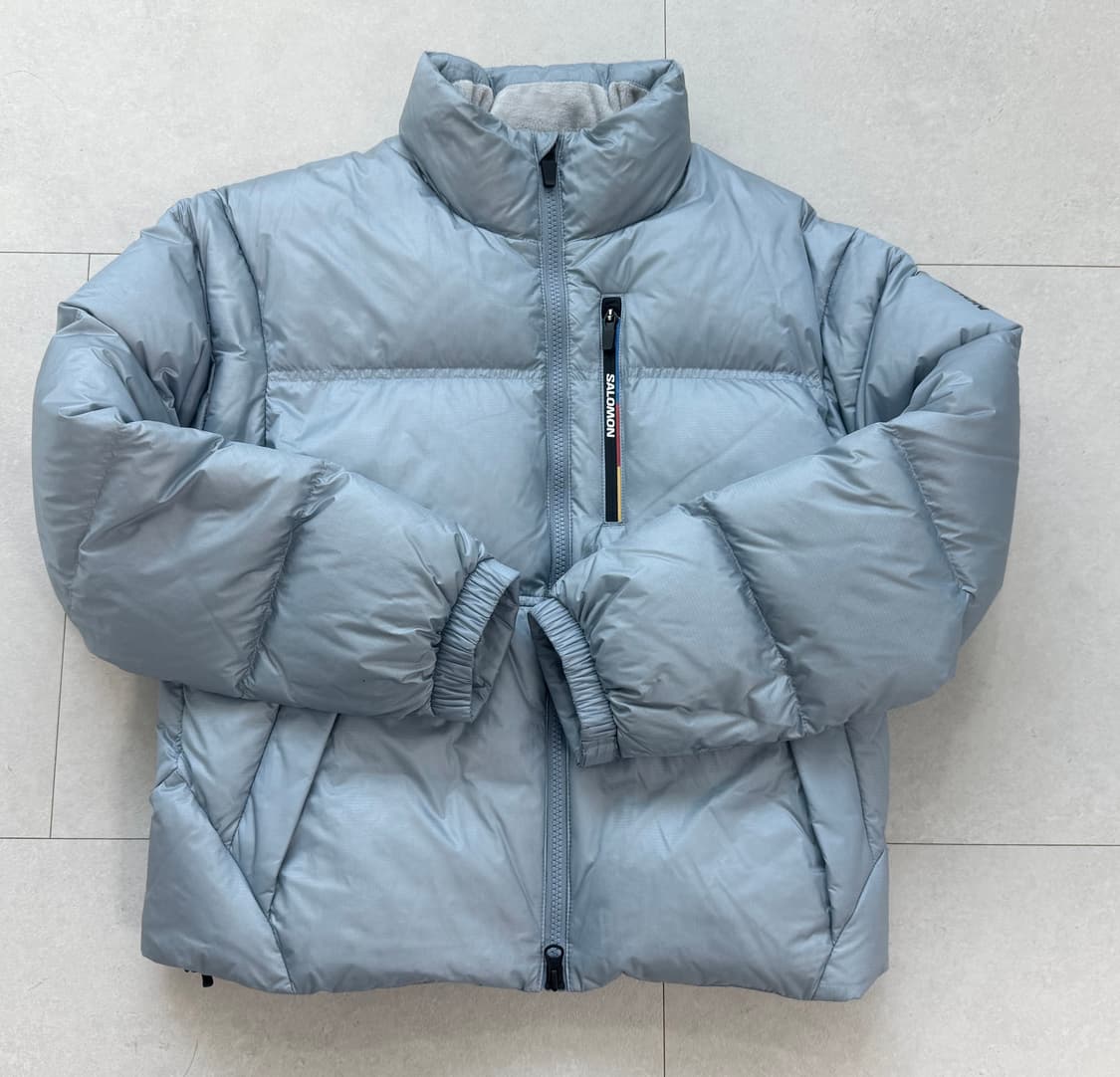 살로몬 컨투어 패딩 여성 XS 라이트블루 상품이미지1