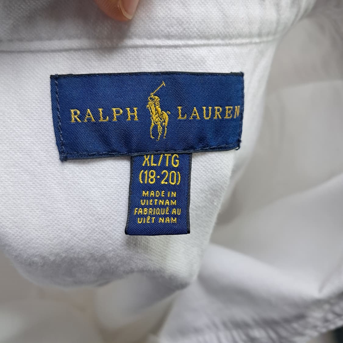 폴로 랄프로렌 클래식핏 옥스퍼드 셔츠 18-20, 남성 S, 여성 상품이미지6