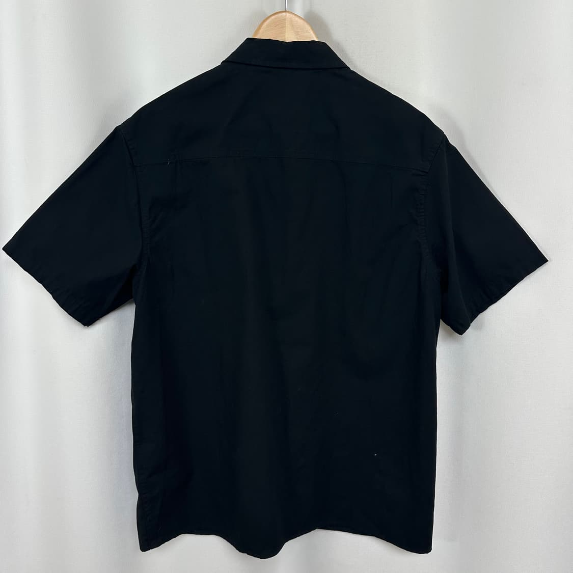  모노플로우 남자 셔츠 반팔자켓 티셔츠 검정 M 상품이미지6