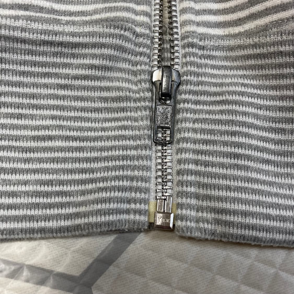 (L) 슈프림 10SS 스트라이프 스웻 후드집업 상품이미지5