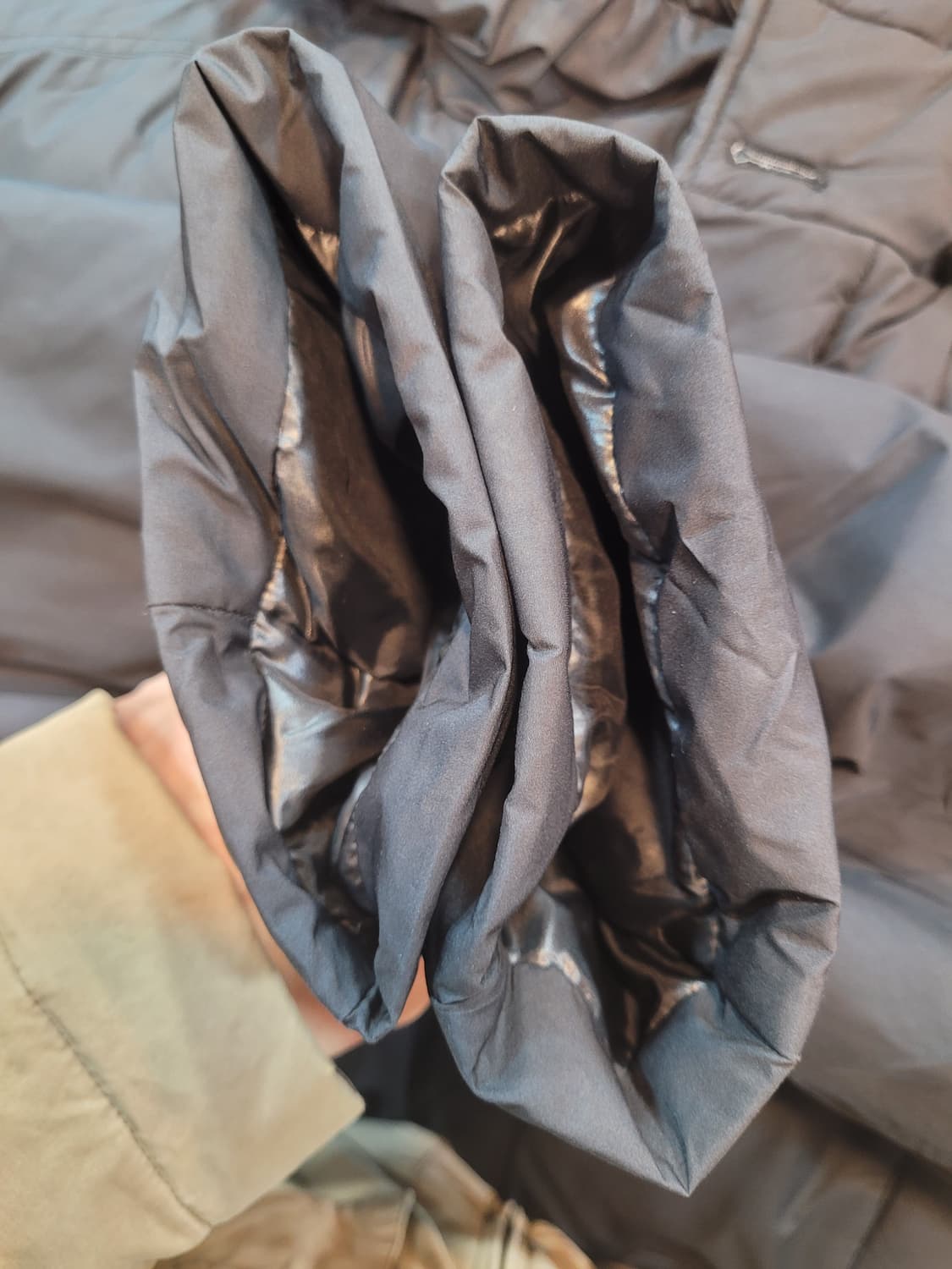 Lee 리 검정 롱 패딩 XL 상품이미지8