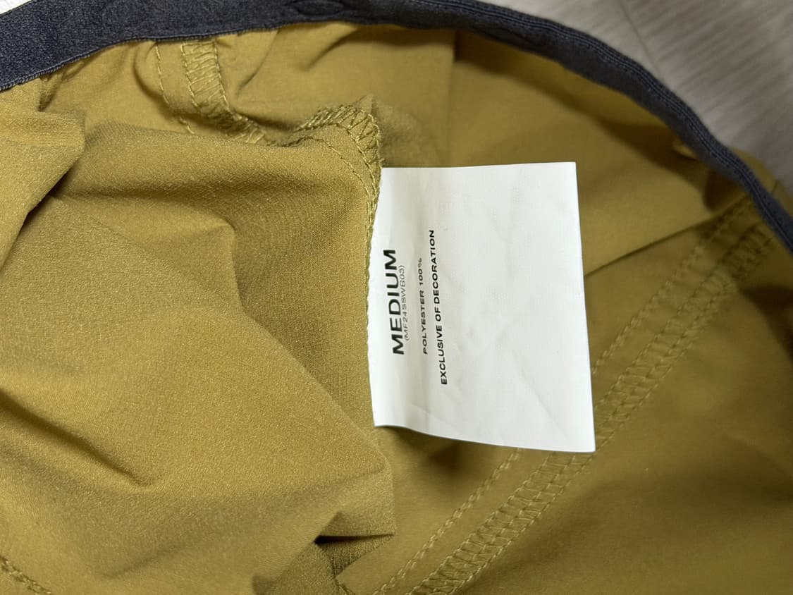 미스치프 롬버스 라이트웨이트 트랙 자켓 올리브 M 상품이미지3