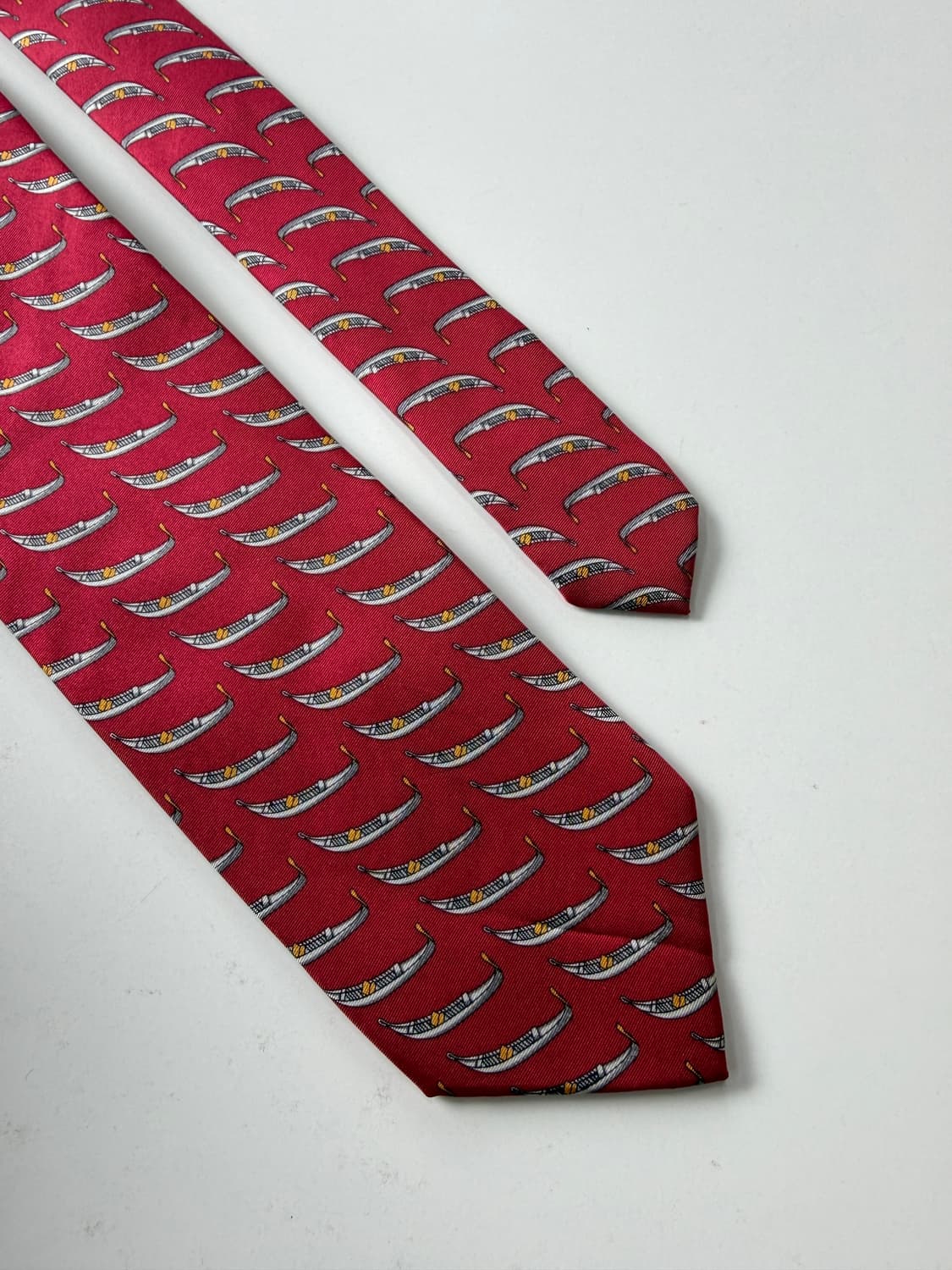 빈티지 실크 넥타이 8cm 상품이미지4