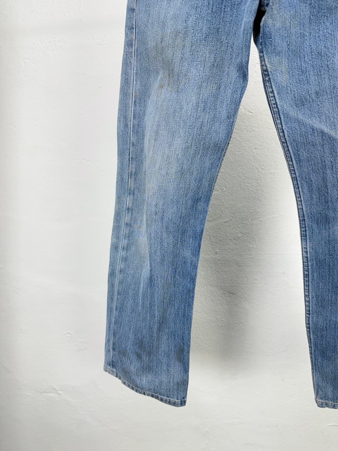 리바이스 503-03 재팬기 라이트 블루 워시 데님 팬츠 상품이미지4